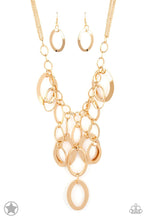Load image into Gallery viewer, A Golden Spell -Blockbuster Gold Necklace - Paparazzi Accessories #302
