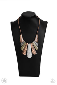 Untamed - Multi Blockbuster Necklace Set - Paparazzi Accessories #316