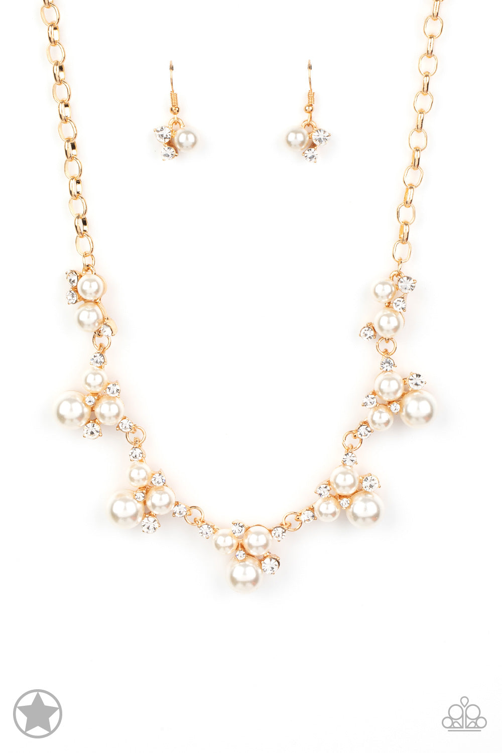 Toast To Perfection - Blockbuster Gold Necklace - Paparazzi Accessories #308