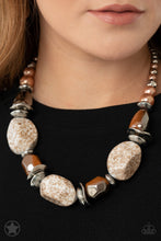 Load image into Gallery viewer, In Good Glazes - Blockbuster Black Necklace - Paparazzi Accessories #305
