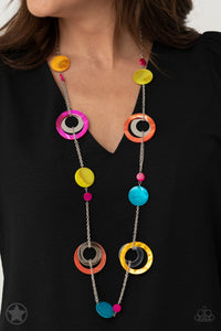 Kaleidoscopically Captivating - Blockbuster Multi Necklace - Paparazzi Accessories #319