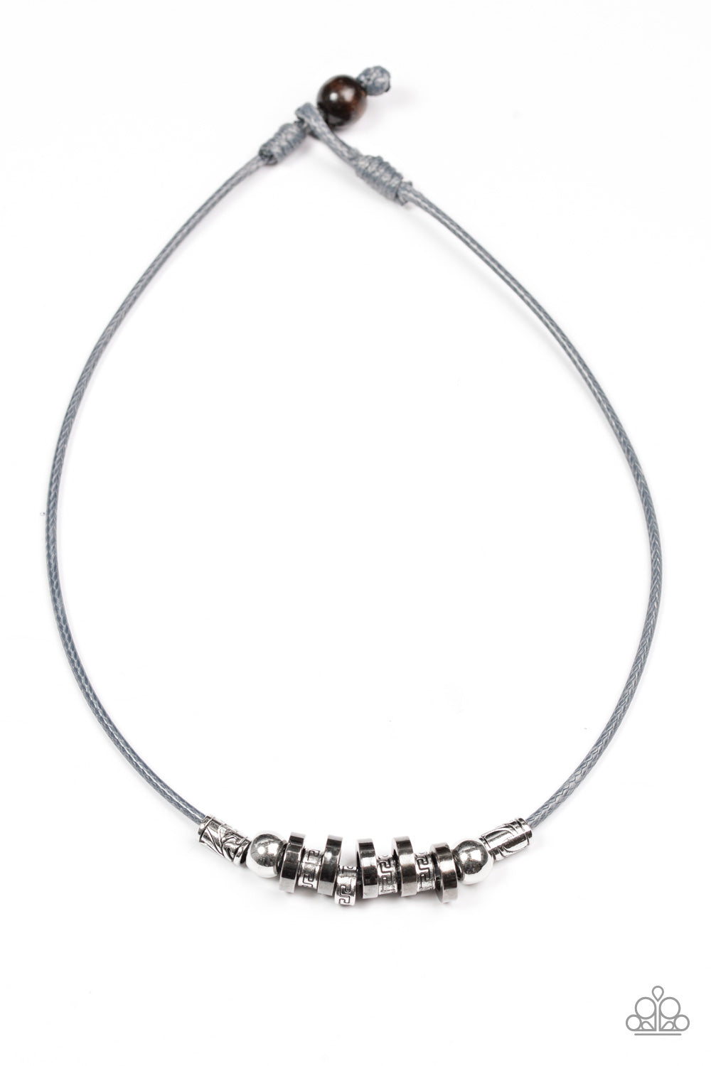 Ancient Canyons - Silver Necklace - Paparazzi Accessories