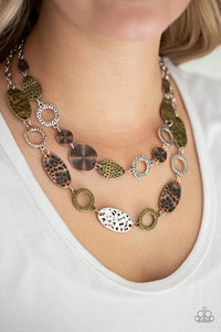 Trippin On Texture - Multi Necklace - Paparazzi Accessories #111