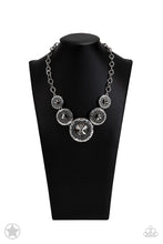 Load image into Gallery viewer, Global Glamour - Blockbuster Silver Necklace - Paparazzi Accessories #317
