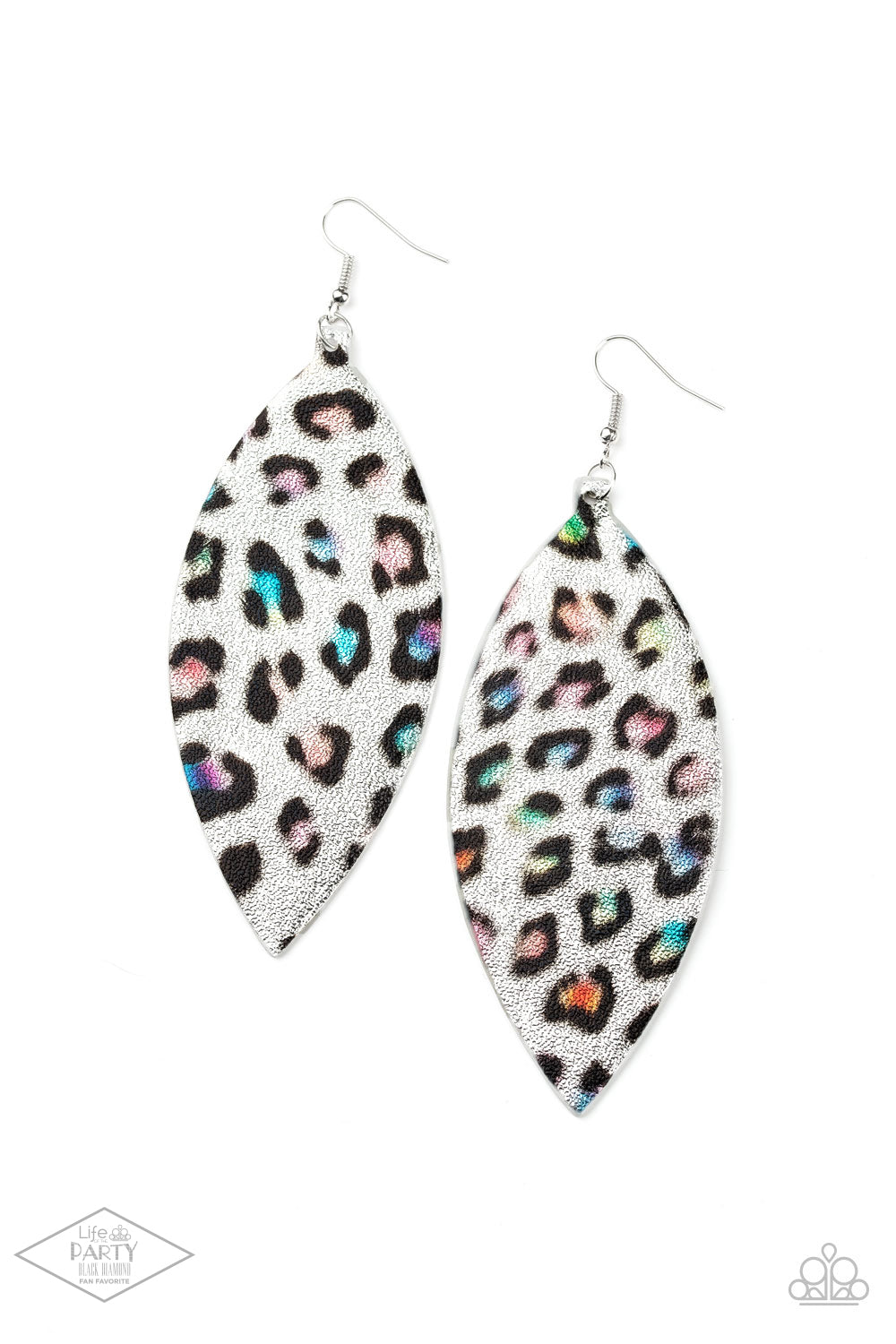 Once a CHEETAH, Always a CHEETAH - Multi Earring - Paparazzi Accessories #125