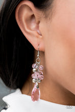 Load image into Gallery viewer, Before and AFTERGLOW - Pink Earring - Paparazzi Accessories
