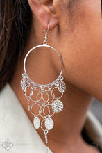 Load image into Gallery viewer, All CHIME High - Silver Earring - Paparazzi Accessories #168
