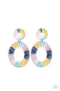 Foxy Flamenco - Multi Earring - Paparazzi Accessories #140