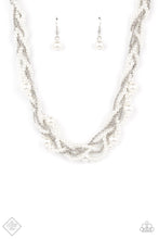 Load image into Gallery viewer, Royal Reminiscence - White Necklace - Paparazzi Accessories #366N
