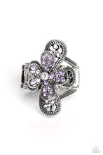 Load image into Gallery viewer, Garden Escapade - Purple Ring - Paparazzi Accessories
