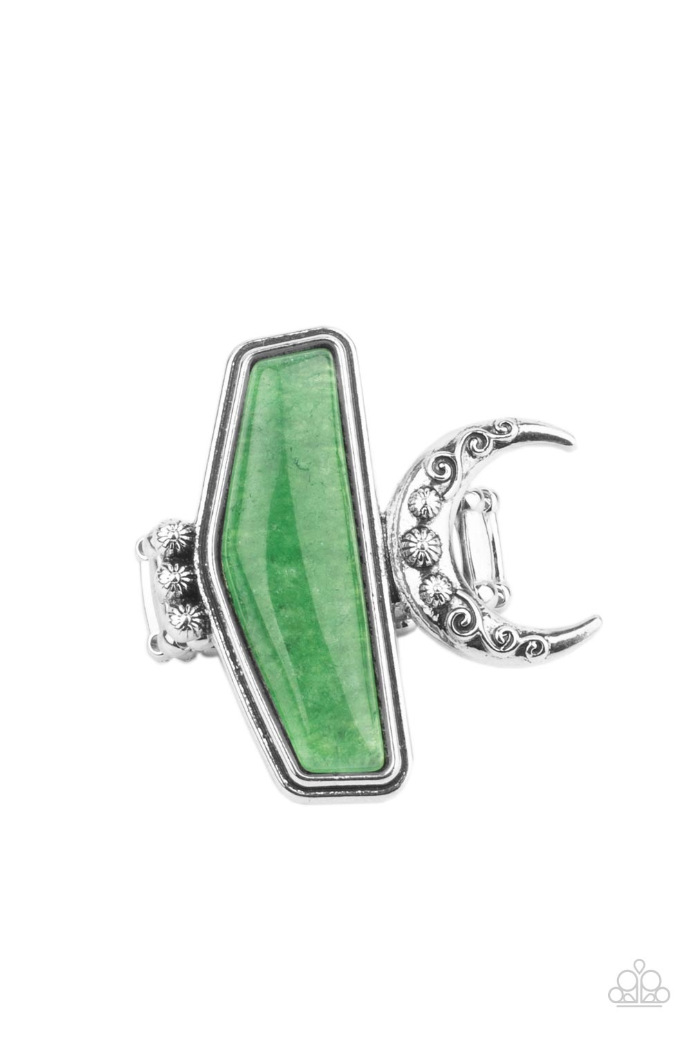 Cosmic Karma - Green Ring- Paparazzi Accessories #42