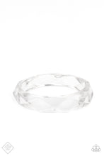 Load image into Gallery viewer, Clear-Cut Couture - White Bracelet- Paparazzi Accessories #90B
