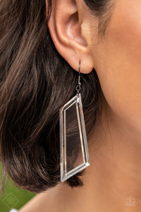 The Final Cut - Black Earring- Paparazzi Accessories 90E