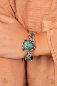 Desert Roost - Blue Bracelet - Paparazzi Accessories #20