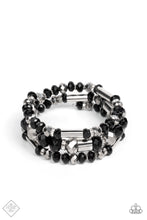 Load image into Gallery viewer, Dynamic Dazzle - Black Bracelet - Paparazzi Accessories
