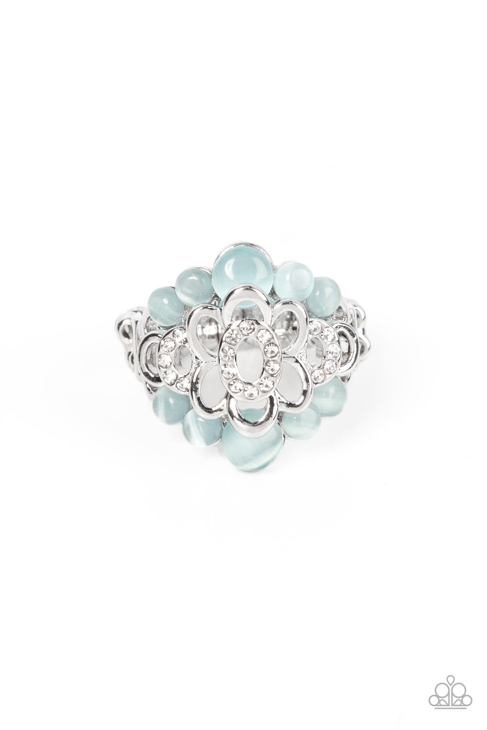 Eden Equinox - Blue Ring - Paparazzi Accessories #135