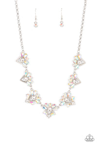 Extragalactic Extravagance - Multi Necklace - Paparazzi Accessories EMP 2022