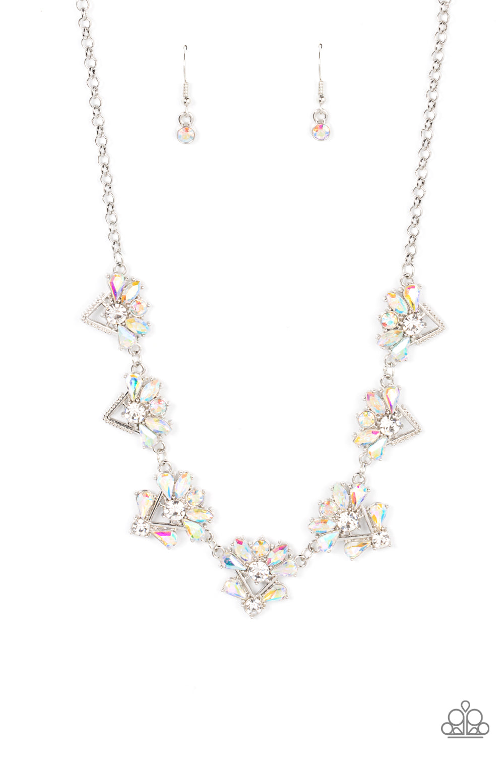 Extragalactic Extravagance - Multi Necklace - Paparazzi Accessories EMP 2022