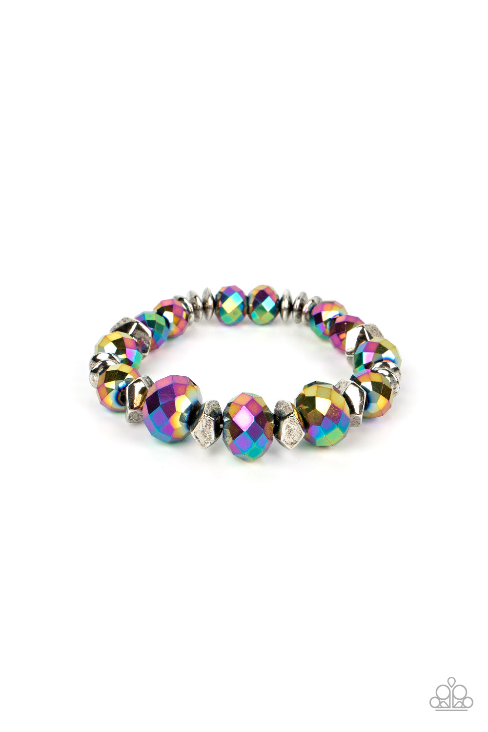 Astral Auras - Oil Spill Bracelet - Paparazzi Accessories #98