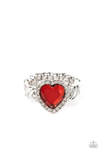 Load image into Gallery viewer, Committed to Cupid - Red Ring - Paparazzi Accessories #49R (BT)
