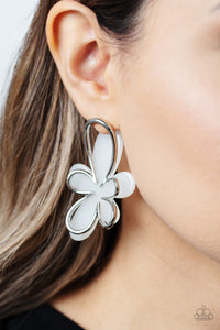 Glimmering Gardens - Pink Earrings - Paparazzi Accessories #31 (BT)