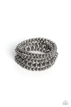 Load image into Gallery viewer, Sonoran Stripes - Silver Bracelet - Paparazzi Accessories
