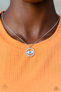 VIBE Over Matter - Blue Necklace - Paparazzi Accessories