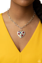 Load image into Gallery viewer, Online Dating - Red Necklace - Paparazzi Accessories
