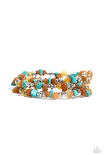 Load image into Gallery viewer, Stacking Stones - Orange Bracelet - Paparazzi Accessories 2023 Convention
