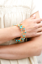 Load image into Gallery viewer, Stacking Stones - Orange Bracelet - Paparazzi Accessories 2023 Convention
