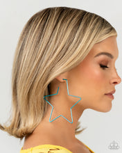 Load image into Gallery viewer, Starstruck Secret - Blue Earrings - Paparazzi Accessories
