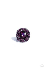 Load image into Gallery viewer, Glistening Grit - Purple Ring - Paparazzi Accessories
