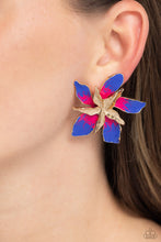 Load image into Gallery viewer, Warped Wallflower - Multi Earrings - Paparazzi Accessories
