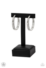 Load image into Gallery viewer, GLITZY By Association- Blockbuster Hoops- Paparazzi Accessories
