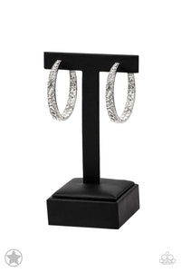 GLITZY By Association- Blockbuster Hoops- Paparazzi Accessories