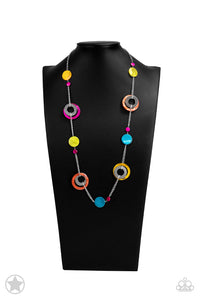 Kaleidoscopically Captivating - Blockbuster Multi Necklace - Paparazzi Accessories #319