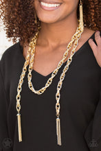 Load image into Gallery viewer, SCARFed for Attention - Blockbuster Necklace Set - Paparazzi Accessories #304
